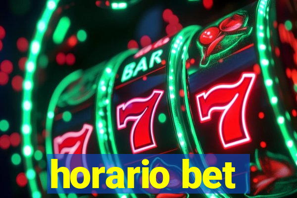 horario bet